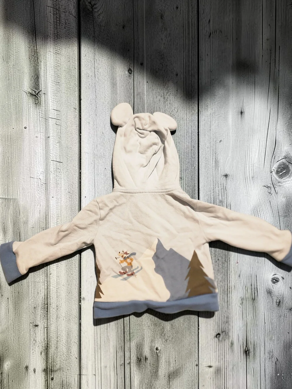 Disney Baby Goofy Ski Hoodie w/ Mickey Ears [Size] 18-24M